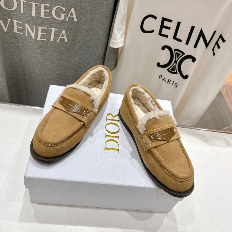 ch**an D*or leather shoes